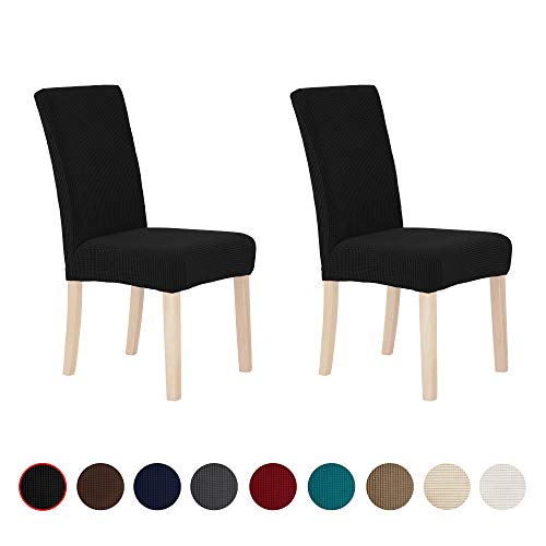 70% Off Discount Deconovo Removable Dining Room Chair Covers Plush Seat Protectors for Home Set of 2, Black 70% Off Discount Deconovo Removable Dining Room Chair Covers Plush Seat Protectors for Home Set of 2, Black