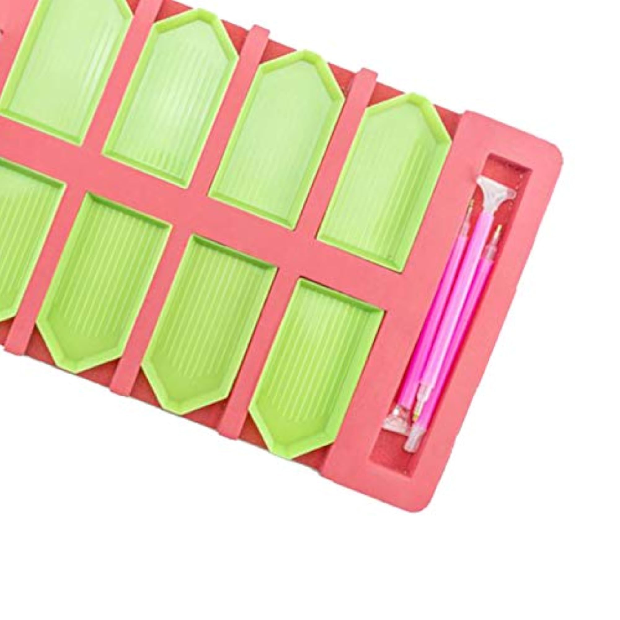 DIY Diamond Painting Accessories PVC Tray Organizer Kit