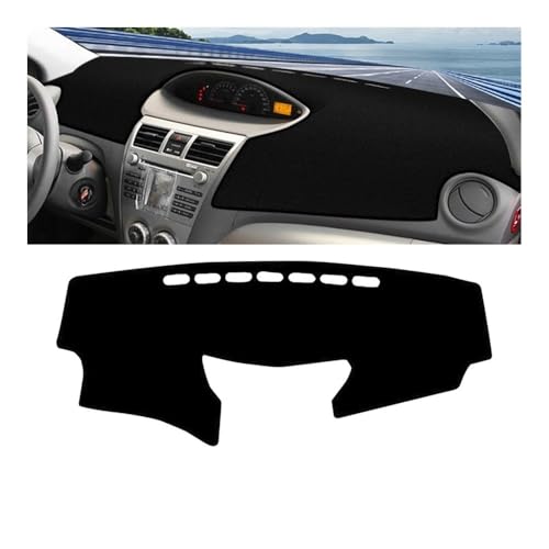 Tapis pare-soleil antidérapant Toyota Vios LHD : fini l'éblouissement et la chaleur sur la console