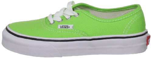Image of Vans Boy's Fashion Sports Canvas Trainer, Jasmine Green True White, 5.5 us