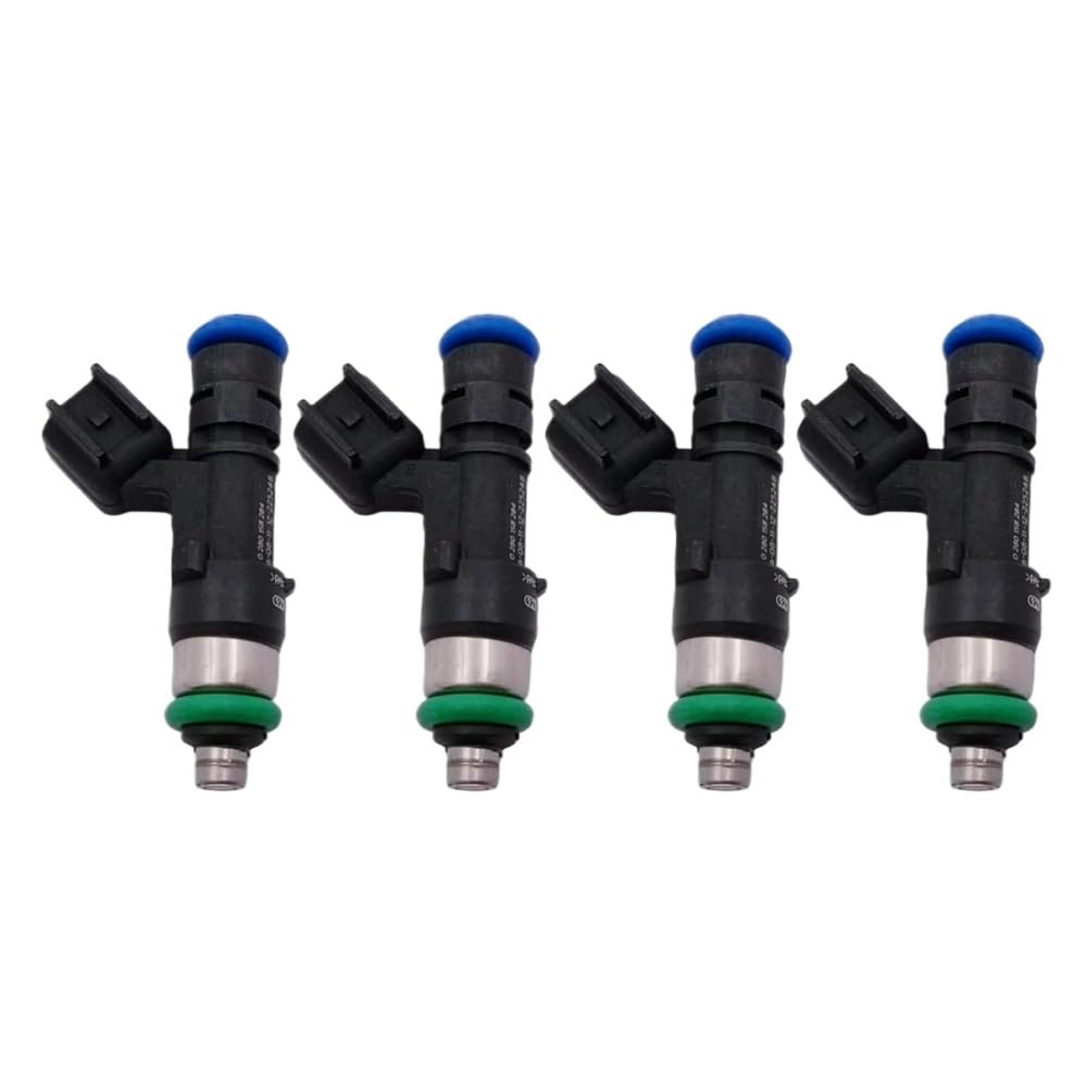 Zhjlut One Color Injection Nozzle Compatible With Fiesta 1.6L I4 2011 2012 0280158284 Ae8e-Ba Fuel Injectors