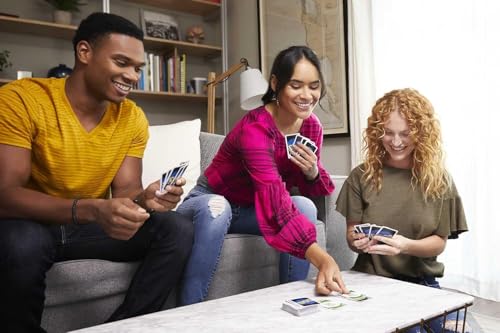 Mattel Uno, Dos, Blink und Phase 10 Kartenspiel, Combo Pack of 4 – Bild 5