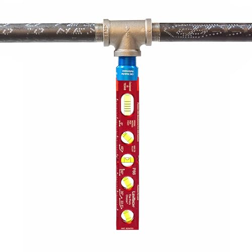 LEVTECH The PROs CHOICE PLUMBERs XTREME Torpedo Level with Removable AD-1 Pipe Adapter. 4 Rare Earth V-Groove Rare Earth Magnets Level +Bolt-On Adapter aligns Pipe/Sprinkler installation