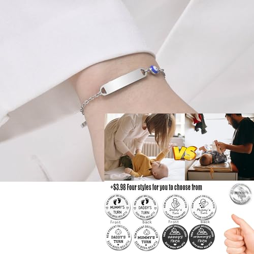 Custom Bracelets for Babies,Infant Bracelets for Newborn Baby Girls with Name, Children Bracelets for Little Girls 1st-6th Birthday Gifts for Girls Jewelry4