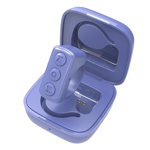 ZOZVO TikTok Remote Control for TikTok Bluetooth Page Turner for iPad/Kindle App/iPhone/Android TikTok Scrolling Ring (Purple)
