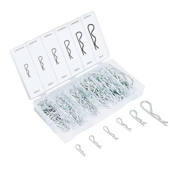 Amazon | R型スナップピンセット 約150個入 6サイズ 収納ケース付 R