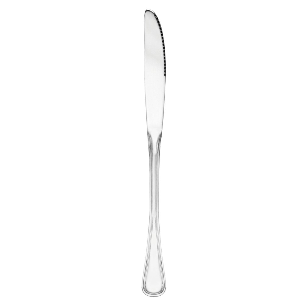 12-Pack Legend Dinner Knife by Thunder Group – Stainless Steel, Silver, Pack of 12, Model SLGD009