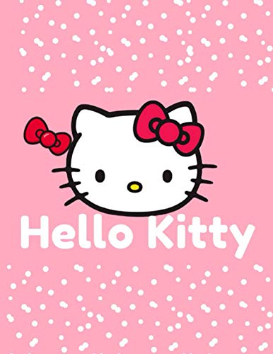 Hello Kitty: Hello Kitty Notebook Large Size 8.5in x 11in x 110 pages