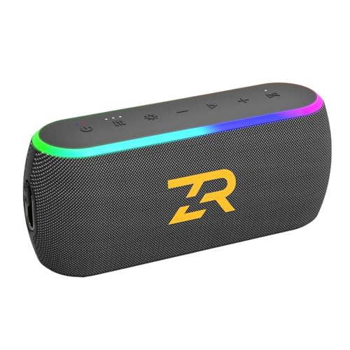 ZICOROOP Bluetooth Speaker,15H Playtime, Built-in Battery