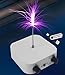 Tesla Coil Music Solid State Bluetooth Tesla Coil Speaker Touchable Artificial Lightning Spark Gap Arc Generator Desktop Toy Arc Plasma Loudspeaker Electric Power Wireless Transmission Science