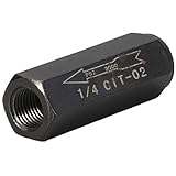 Hydraulic Check Valve 1/4' NPT Pump Oil 3000psi no Return Valve Single Way Carbon steel (1/4')