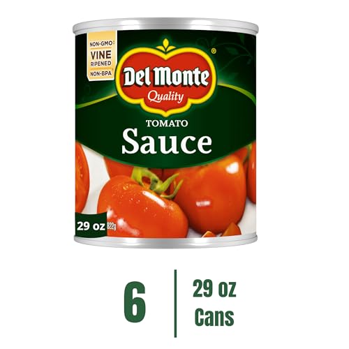 Del Monte Tomato Sauce, 29 oz. Can (Pack of 6)