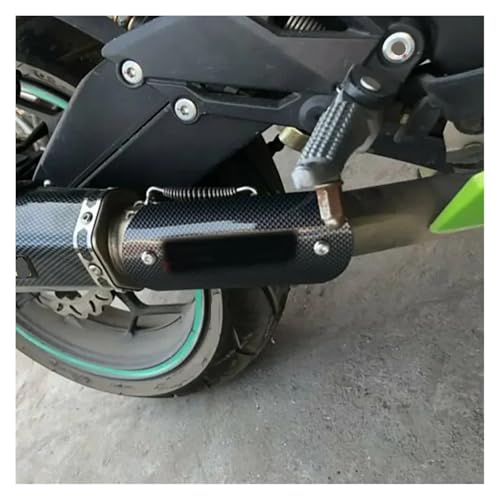 Protector de silenciador universal y cubierta térmica de moto 4