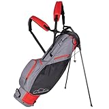 Sun Mountain 2023 2.5+ Stand Golf Bag - Red-Nickel-Black