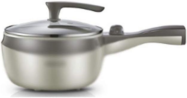 Olla eléctrica multifunción, control automático de temperatura, sin recubrimiento