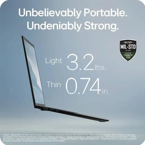 Image of LG Gram 17 Touchscreen Professional Laptop, Copilot+ PC, Intel Ultra 9 288V, Intel Arc Graphics, 17 inch WQXGA 320 nits Display, 32GB RAM, 8TB SSD, Backlit KB, Windows 11 Pro, Wi-Fi 7, w /Accessories