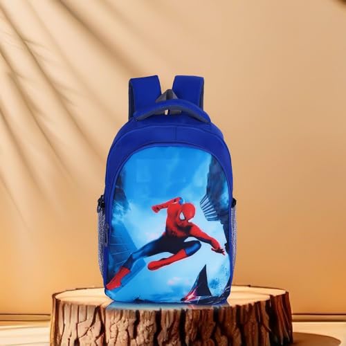 Image of GOOD STAR Polyester kids Primary School Backpack, 30 Litres, Cartoon Print, for Nursery to 5th Standard Boys and Girls Tuition Lightweight cartoon Bag