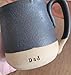 Handcrafted Stoneware Mug – Personalized Ceramic Cup with Name Options – Rustic Pottery Gift for Father Figures (Other (add 2 weeks))