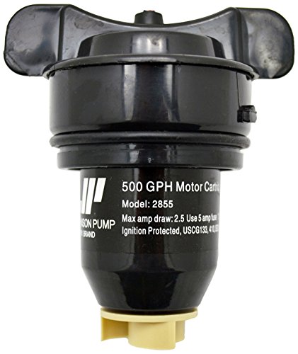 Johnson Pumps 28552-24 Replacement/Spare 500 GPH Motor Cartridge for Bilge Pumps, 24V