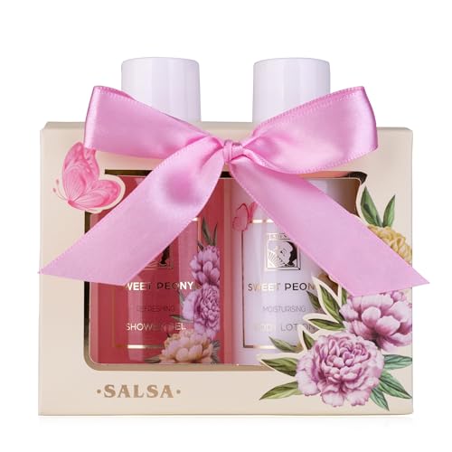 Accentra-Set de douche femmes Set cadeau SWEET PEONY dans...