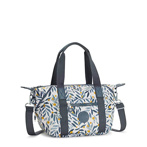 Kipling Women’s Art Mini Tote Bag, Lightweight Small Weekender, Nylon Travel Handbag, Olive Tree Prt #TOP1