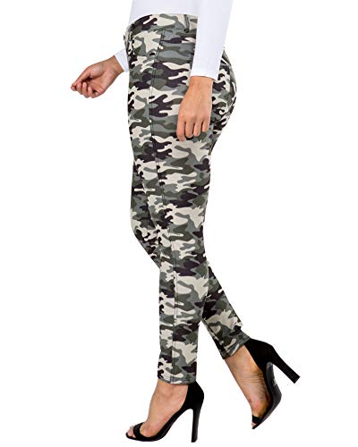 Image of YELETE Women's Basic Five Pocket Stretch Jegging Tights Pants