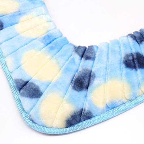 Iriesure 3PCS Plüsch WC Sitzbezüge, WC Sitzkissen Pad Bad Weich Warm Waschbar Wc Sitzbezug Kissen (Zufällige Farben Und Stile) – Bild 6