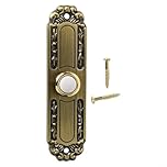 Gettimore Metal Doorbell Push Button Wired Installation Compatible With Mechanical Doorbells And Digital Ringtone Systems Requires Diodes For Digital Use