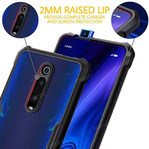 Image of RIGGEAR Xundd Back Cover Case for Redmi K20, Redmi K20 Pro(Armor|PC and TPU|Red)