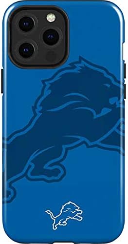 Skinit Impact Phone Case Compatible with iPhone 13 Pro Max - Officially Licensed NFL Detroit Lions Large Logo Design