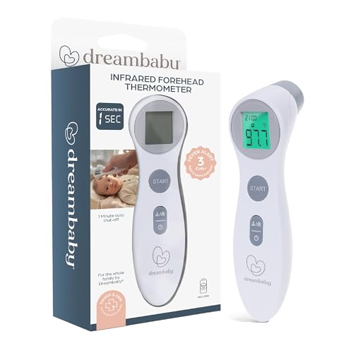 Thermomètre frontal infrarouge sans contact nourrissons enfants adultes avec piles