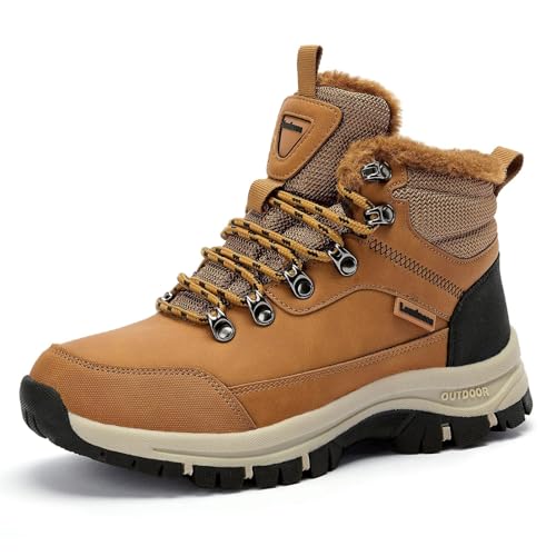 Water Resistant Boots for Woman Warm Comfortable Trail Non-Slip Camping Snow Hiking Boots
