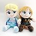 rodjl Gefroren 2 Anna ELSA Plüschtier Gefüllte Puppe 20Cm, Prinzessin Plüschpuppen Für Kinder Geburtstagsgeschenke 2 STK