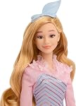 Mattel Poupée universelle de mode Wicked Glinda & Accessoires avec cheveux blonds style, Posabilité & Look uniforme de l'école amovible