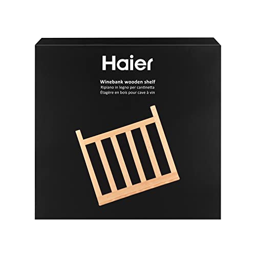 Preisvergleich Produktbild Haier Holzregal-Einsatz Weinkühlschränke - Lagerung Für Weinflaschen - Kompatibel Mit WS50GA - Elegantes Und Qualitativ Hochwertiges Design - Originalzubehör - HAWCSH43