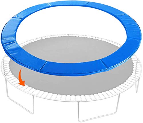 TRIPLE TREE Trampoline Replacement Safety Pad, Round Spring Cover Fits 10ft 12ft 14ft 16ft Trampoline, Waterproof Universal Spring Pad (12FT)