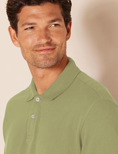 Image of Amazon Essentials Men's Regular-Fit Short Sleeve Cotton Pique Polo Shirt (Available in Big & Tall)