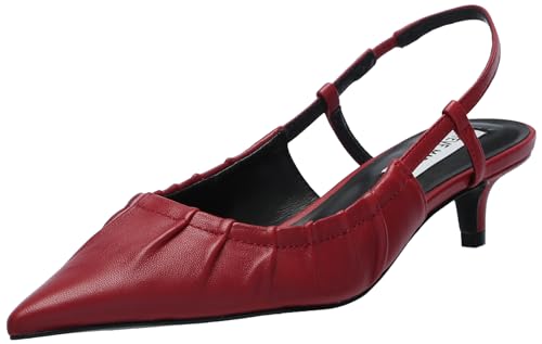 Steve Madden Women's Syrie Pump, Berry, 4