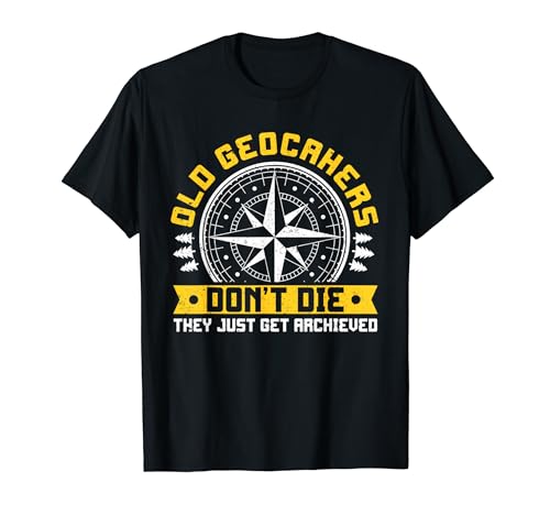 Geocacher Geocacher Geocacher Geocache Geocaching Camiseta