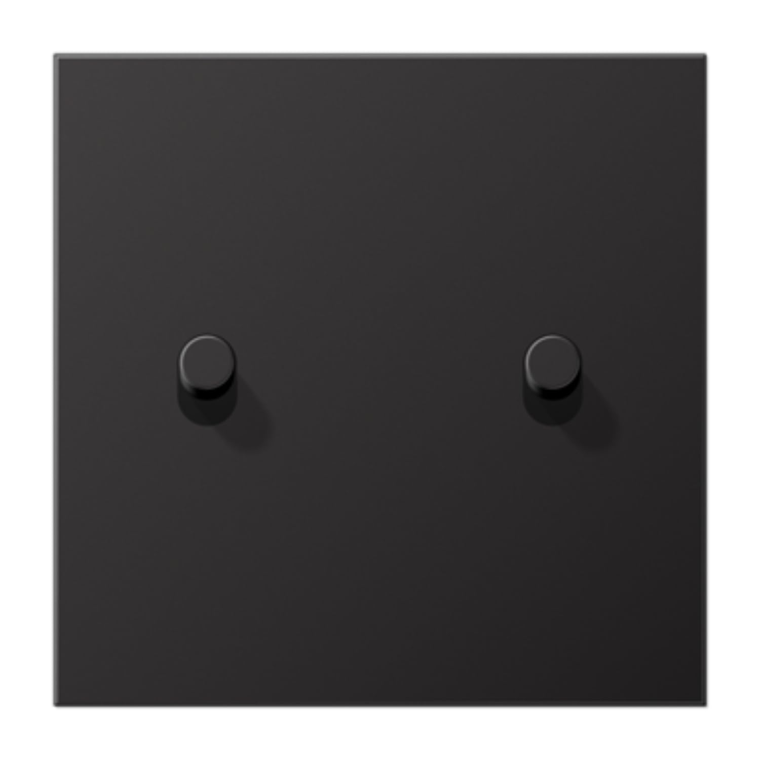 Plaque 1 x 2 pal cylindre 1912 dark JUNG élégance architecturale design sobre