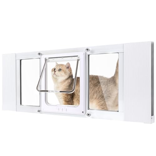 Compact Cat Door for Window,Fits 24