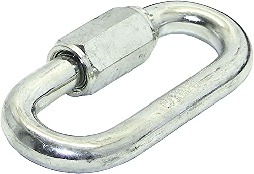 Invincible Marine Zink Plated Steel Quick Link (3/8-Inch)