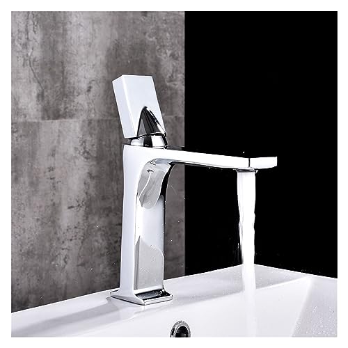 Mitigeur de bassin anti-fuite en laiton pour évier de salle de bain