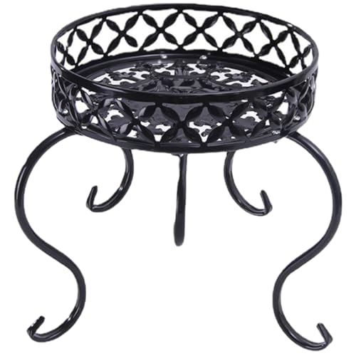 Support plantes robuste LIOOBO anti-chute pour étagère balcon jardin