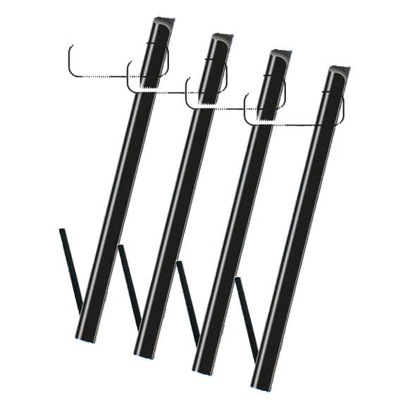 Baguette à relier Serodo Exacompta 6mm noir pour assembler sans perforer