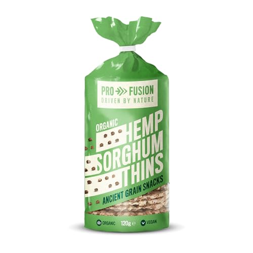 Profusion HEMP Sorghum Thins Organic, Wholegrain,Gluten free