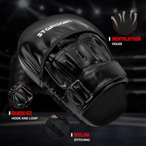 image for Valchiria Punching Mitts for Men, Women, & Kids, Focus Mitts for Marti