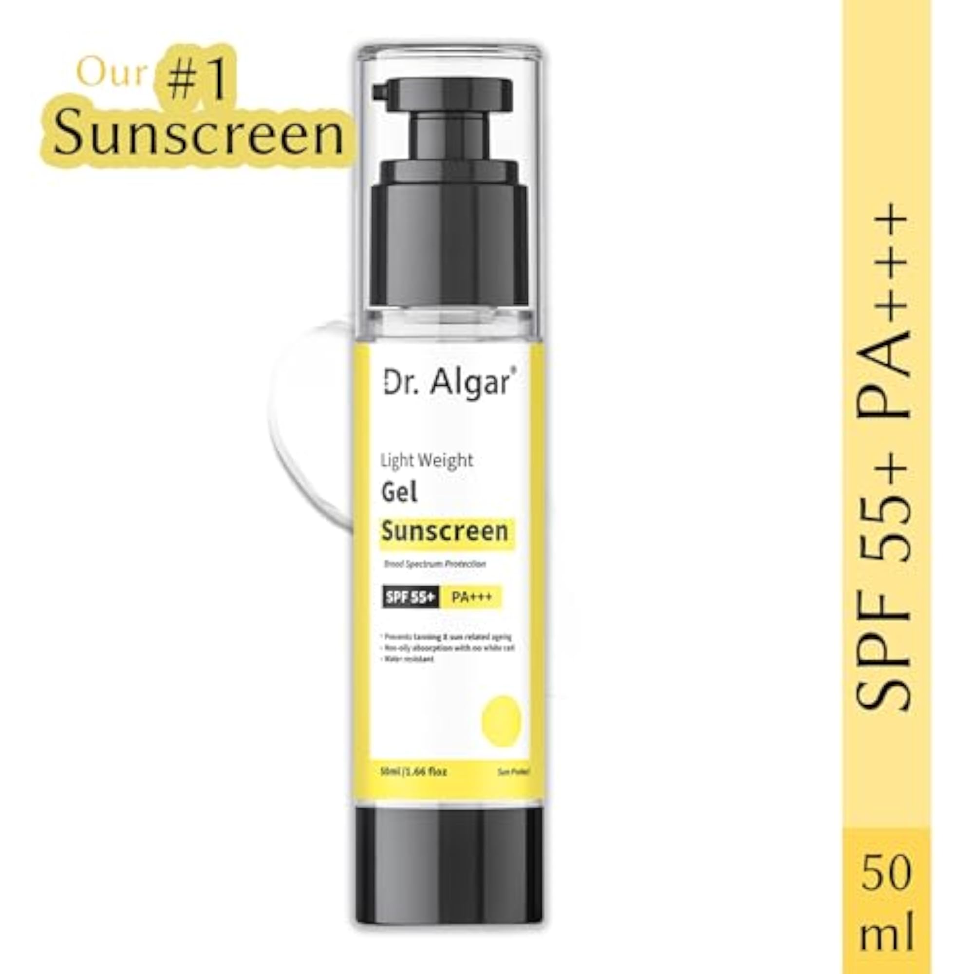 Sunscreen and Kojic Acid Face Serum, Skin Brightening Combo