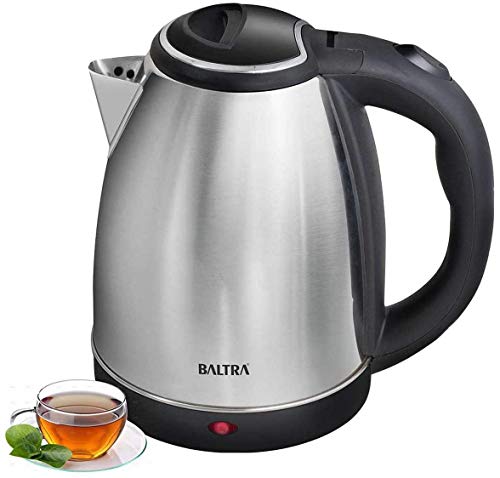 Image of Baltra Victory Electric Kettle1100W Stainless Steel Auto Cut-Off Feature 1.8 Litre Multipurpose(Silver)