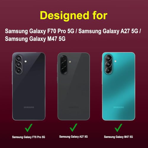 Image of Zapcase Back Case Cover for Samsung Galaxy F70 Pro 5G | Compatible for Samsung Galaxy F70 Pro 5G Back Cover | Liquid Silicon Magic Case with Camera Protection | Plum